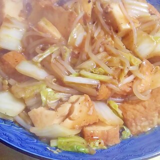 ささっと簡単！厚揚げとたっぷり野菜の本格麻婆炒め